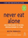 Cover image for Never Eat Alone, Expanded and Updated